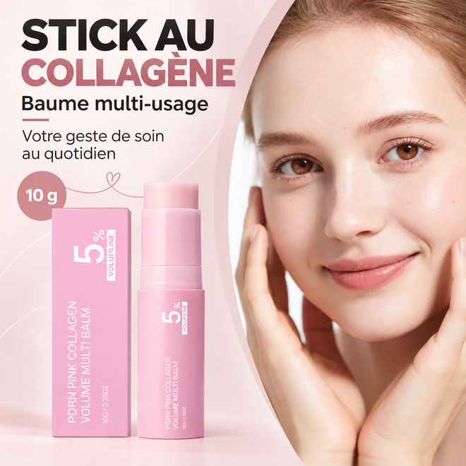 Stick au collagène rose — baume multi-usage de 10 g